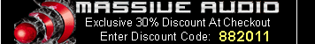 Massive Audio 30% Discount Code