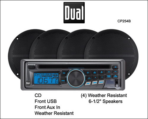 DUAL CP254B $ 69.99 - Free Shipping Marine / Auto Package