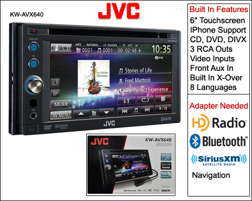JVC 50W x 4 MOSFET CD Deck with MP3 Playback and.