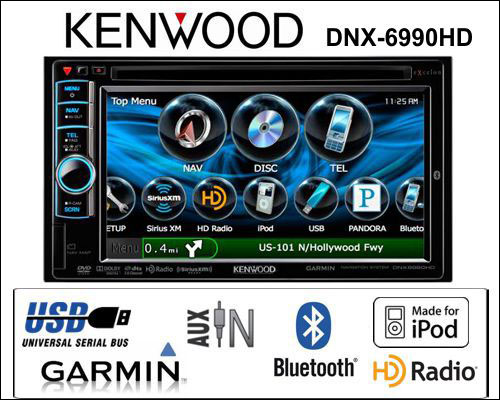 KENWOOD DNX-6990HD $ 539.95 - Free Shipping 2x DIN w/ 6.1