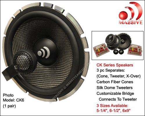 MASSIVE AUDIO CK Series 2 5-1/4