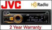 JVC KD-HDR70 $ 98.95 HD Radio, CD, MP3, IPod, Remote