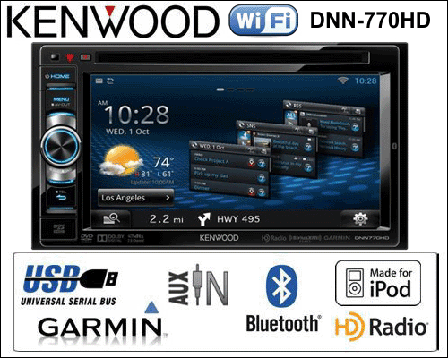 KENWOOD DNN-770HD $ 499.95 - Free Shipping 2x DIN 6