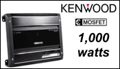 KENWOOD X500-1 $ 99.95 - Free Shipping Mono Subwoofer Amp